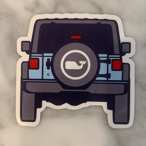 Vineyard Vines Jeep Wrangler Sticker
